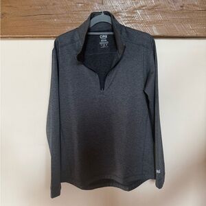 CIRQ Grey Quarter-Zip Pullover